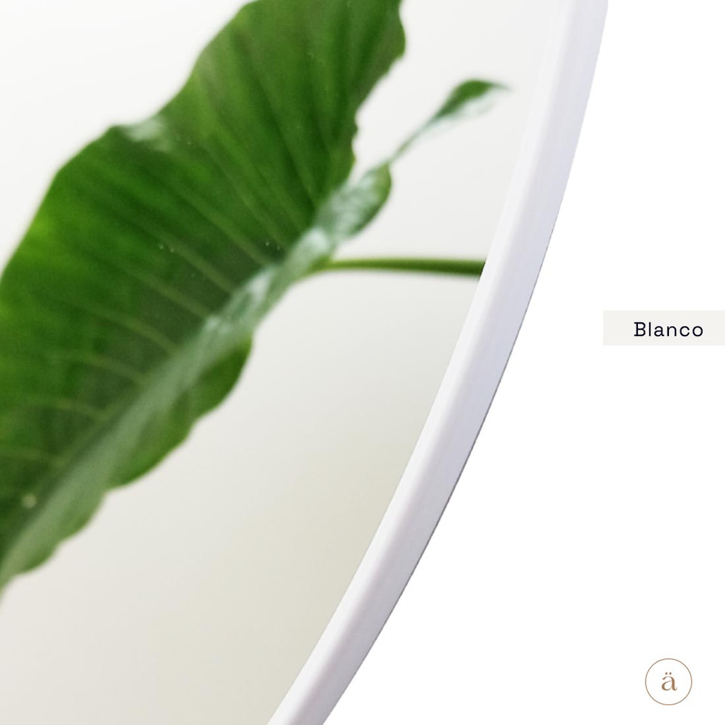 Espejo Karantina 50cm - Blanco