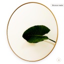 Espejo Karantina 70cm - Bronce mate