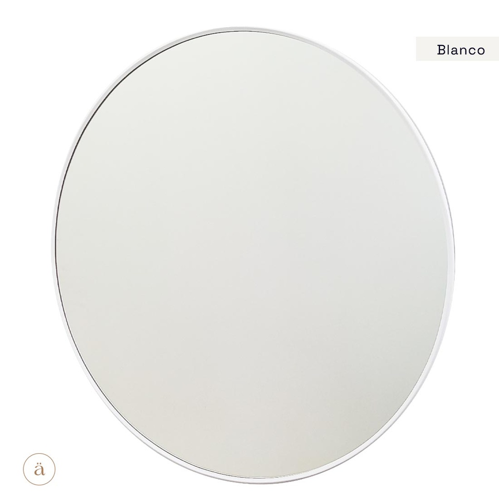 Espejo Karantina 80cm - Blanco