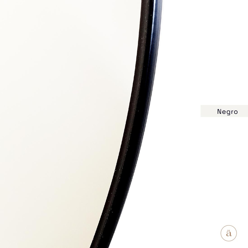 Espejo Karantina 120cm - Negro