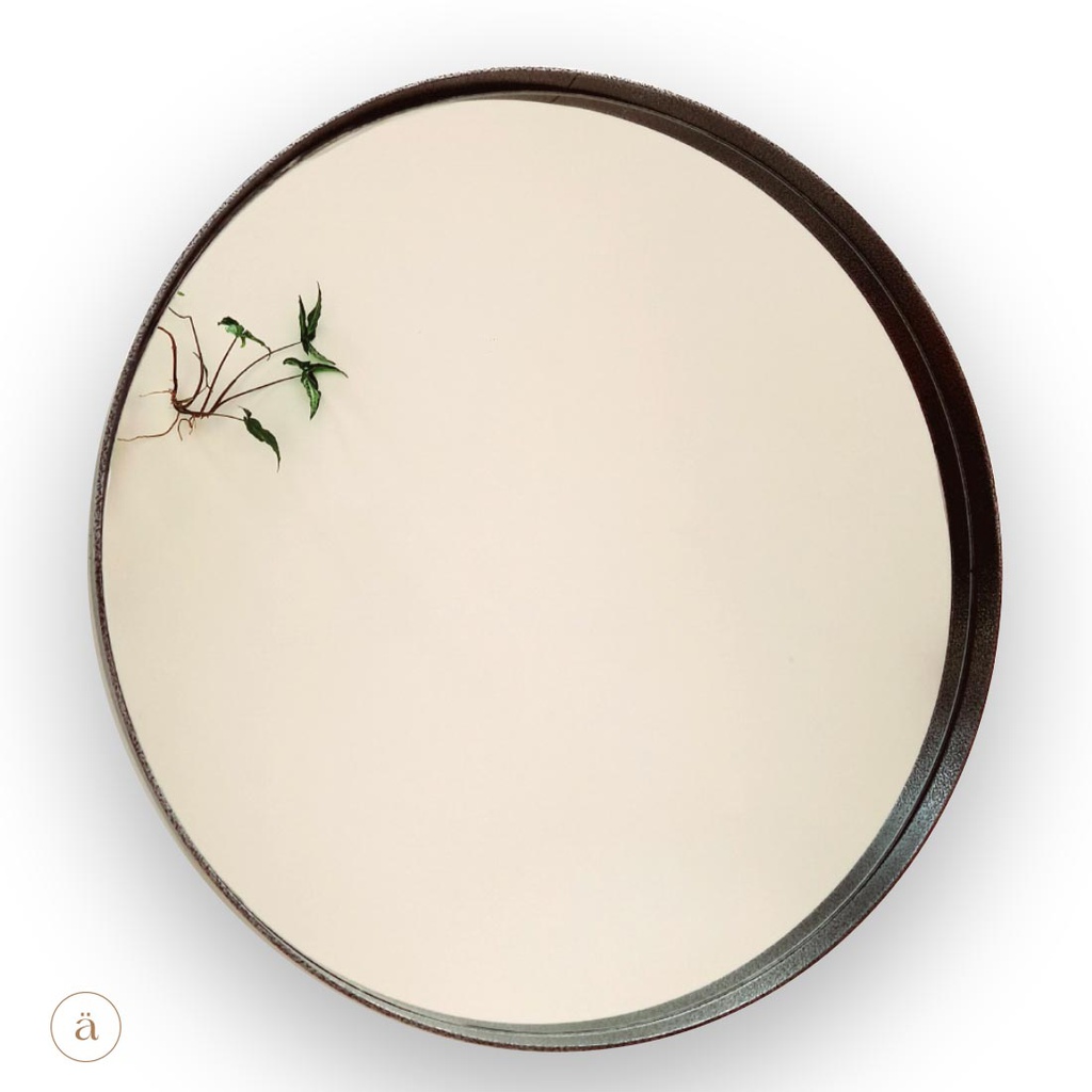 Espejo Kalici Colores Premium 70cm - Plata viejo