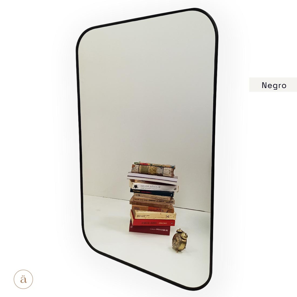 Espejo Winkel 50x80cm - Negro